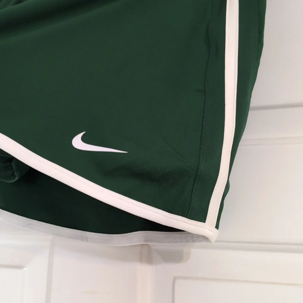 Nike Green Tennis Skort with White Trim, Large
